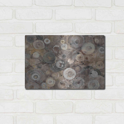 Luxe Metal Art 'Agate' by Albena Hristova, Metal Wall Art,16x12