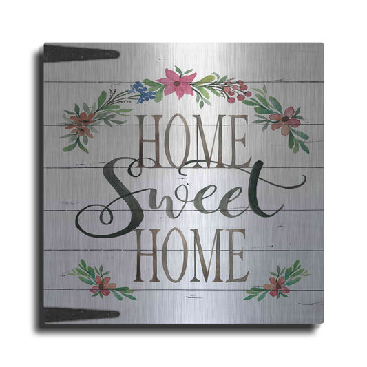Luxe Metal Art 'Home Sweet Home Door' by Cindy Jacobs, Metal Wall Art
