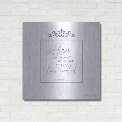 Luxe Metal Art 'The Moment' by Cindy Jacobs, Metal Wall Art,36x36