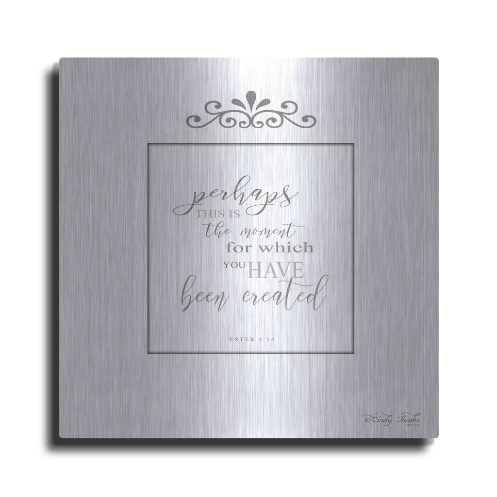 Luxe Metal Art 'The Moment' by Cindy Jacobs, Metal Wall Art