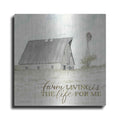 Luxe Metal Art 'Farm Living' by Cindy Jacobs, Metal Wall Art