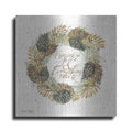 Luxe Metal Art 'Pumpkin Spice Wreath' by Cindy Jacobs, Metal Wall Art