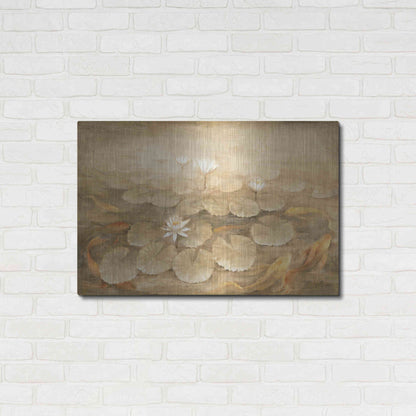 Luxe Metal Art 'Koi Pond' by Albena Hristova, Metal Wall Art,36x24