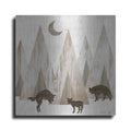 Luxe Metal Art 'Night Play' by Cindy Jacobs, Metal Wall Art