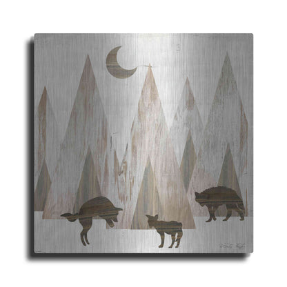 Luxe Metal Art 'Night Play' by Cindy Jacobs, Metal Wall Art