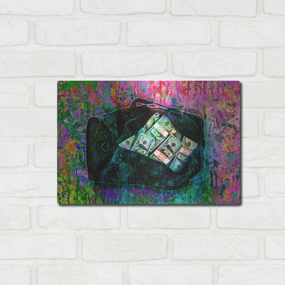 Luxe Metal Art 'Going Shopping,' by Luxe Portfolio, Metal Wall Art,16x12
