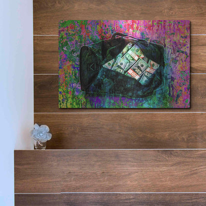 Luxe Metal Art 'Going Shopping,' by Luxe Portfolio, Metal Wall Art,16x12