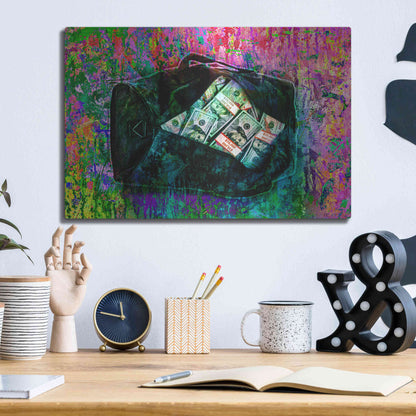 Luxe Metal Art 'Going Shopping,' by Luxe Portfolio, Metal Wall Art,16x12