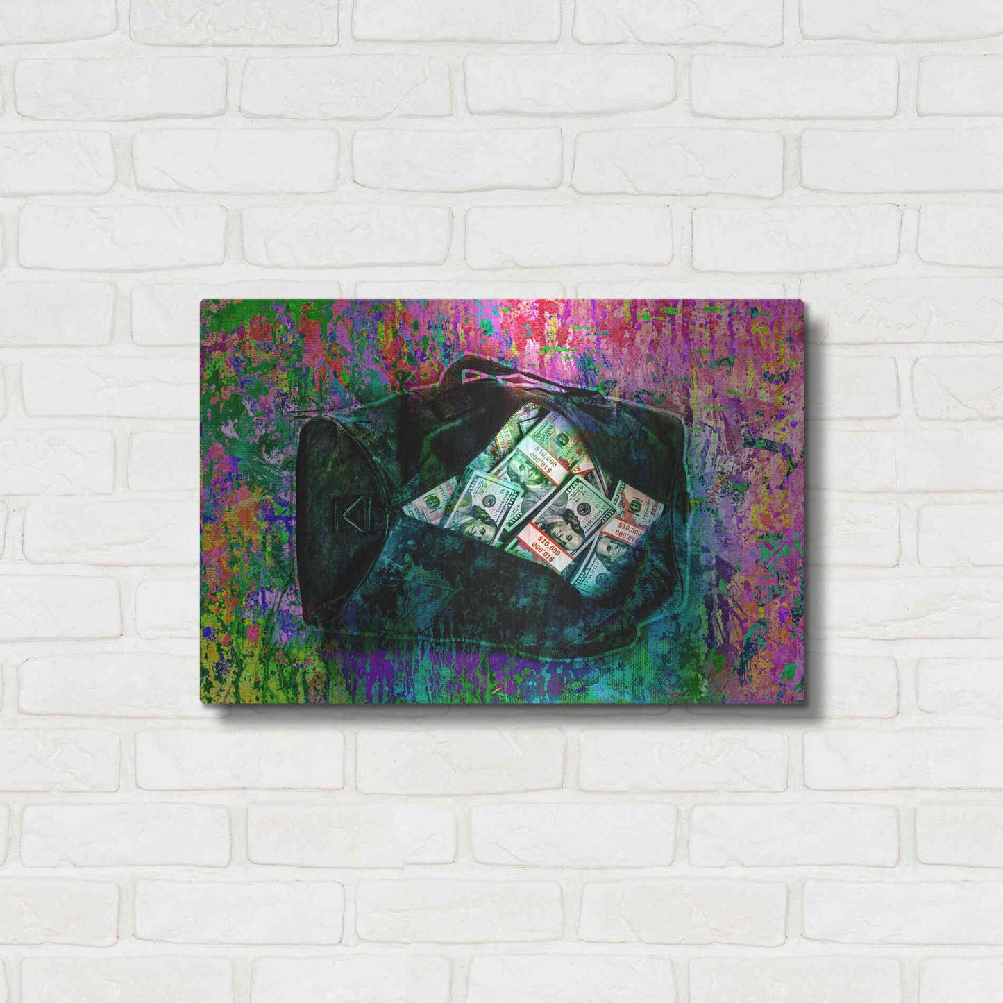 Luxe Metal Art 'Going Shopping,' by Luxe Portfolio, Metal Wall Art,24x16