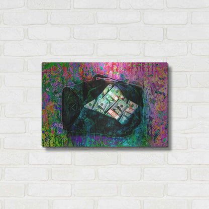 Luxe Metal Art 'Going Shopping,' by Luxe Portfolio, Metal Wall Art,24x16