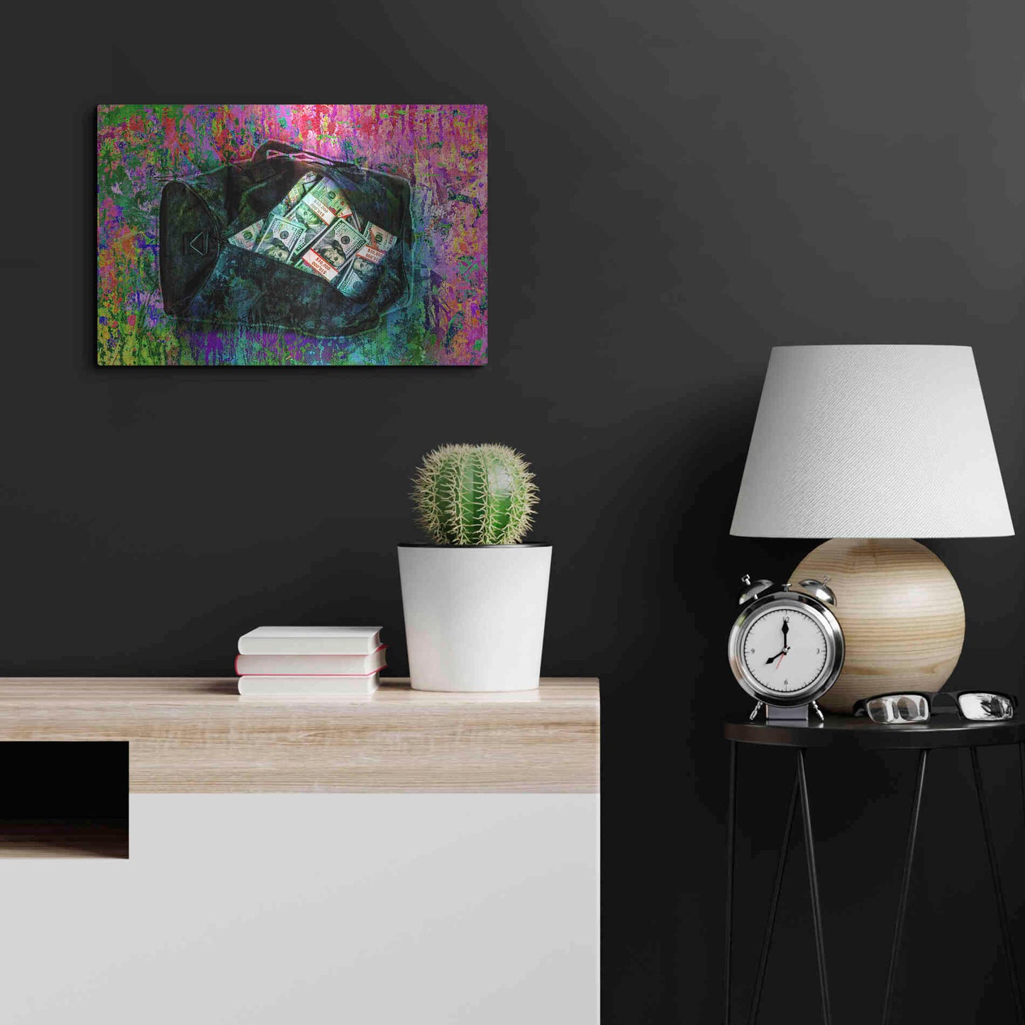 Luxe Metal Art 'Going Shopping,' by Luxe Portfolio, Metal Wall Art,24x16