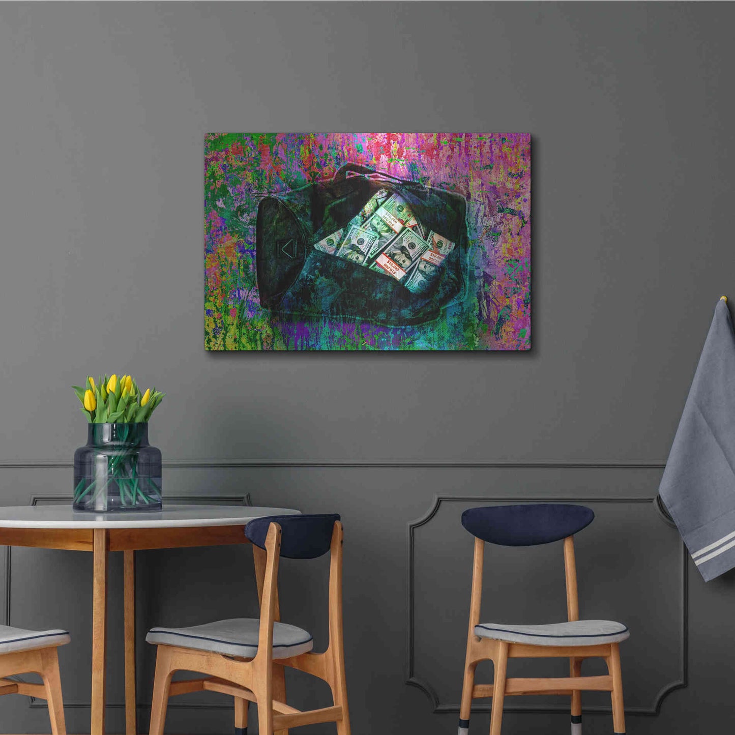 Luxe Metal Art 'Going Shopping,' by Luxe Portfolio, Metal Wall Art,36x24