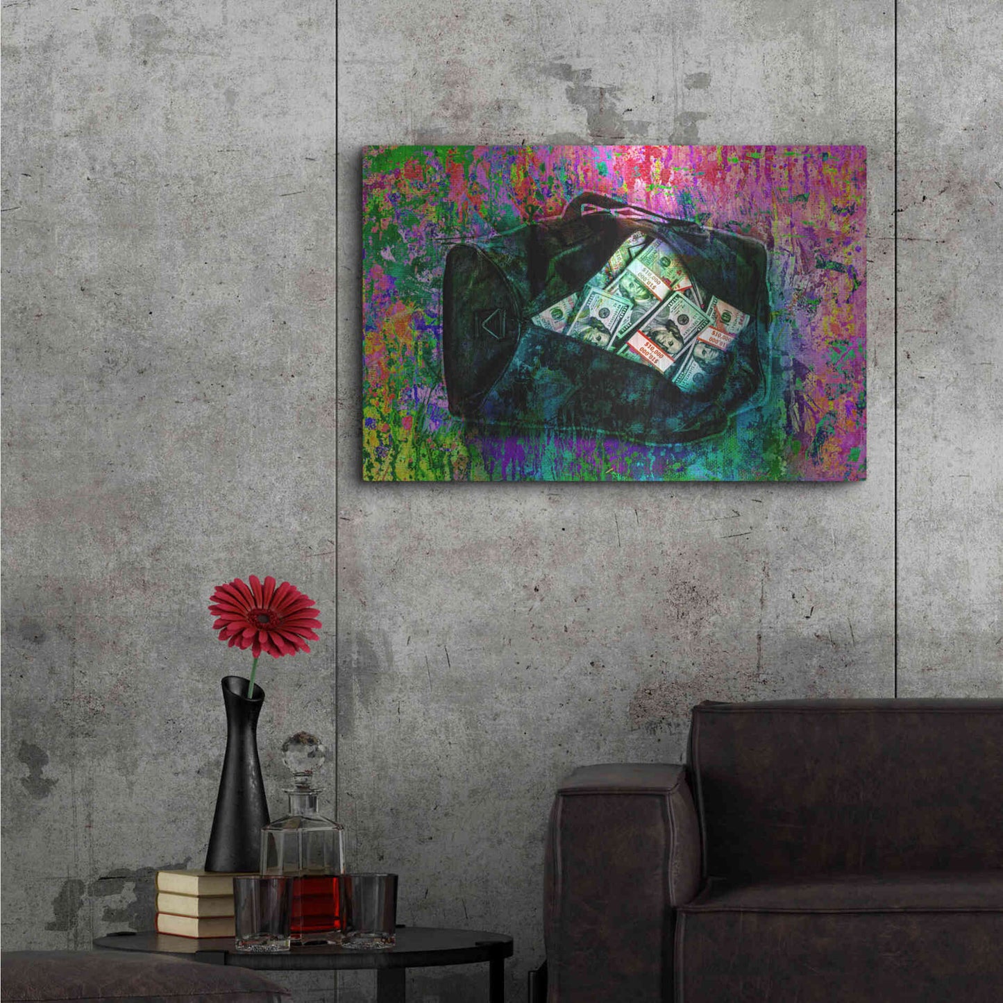 Luxe Metal Art 'Going Shopping,' by Luxe Portfolio, Metal Wall Art,36x24