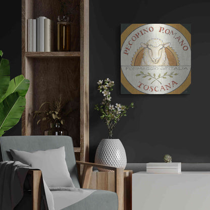 Luxe Metal Art 'Tuscan Flavor VII' by Daphne Brissonnet, Metal Wall Art,24x24