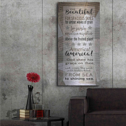 Luxe Metal Art 'Oh Beautiful' by Cindy Jacobs, Metal Wall Art,24x48