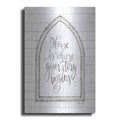 Luxe Metal Art 'Home is Where Your Story Begins Arch' by Cindy Jacobs, Metal Wall Art