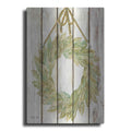Luxe Metal Art 'Rope Hanging Wreath' by Cindy Jacobs, Metal Wall Art