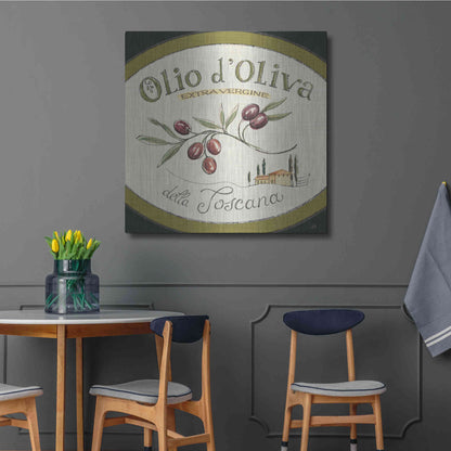 Luxe Metal Art 'Tuscan Flavor VI' by Daphne Brissonet, Metal Wall Art,36x36