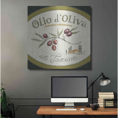 Luxe Metal Art 'Tuscan Flavor VI' by Daphne Brissonet, Metal Wall Art,36x36