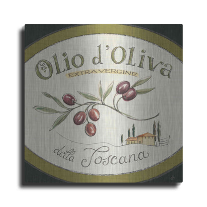 Luxe Metal Art 'Tuscan Flavor VI' by Daphne Brissonet, Metal Wall Art