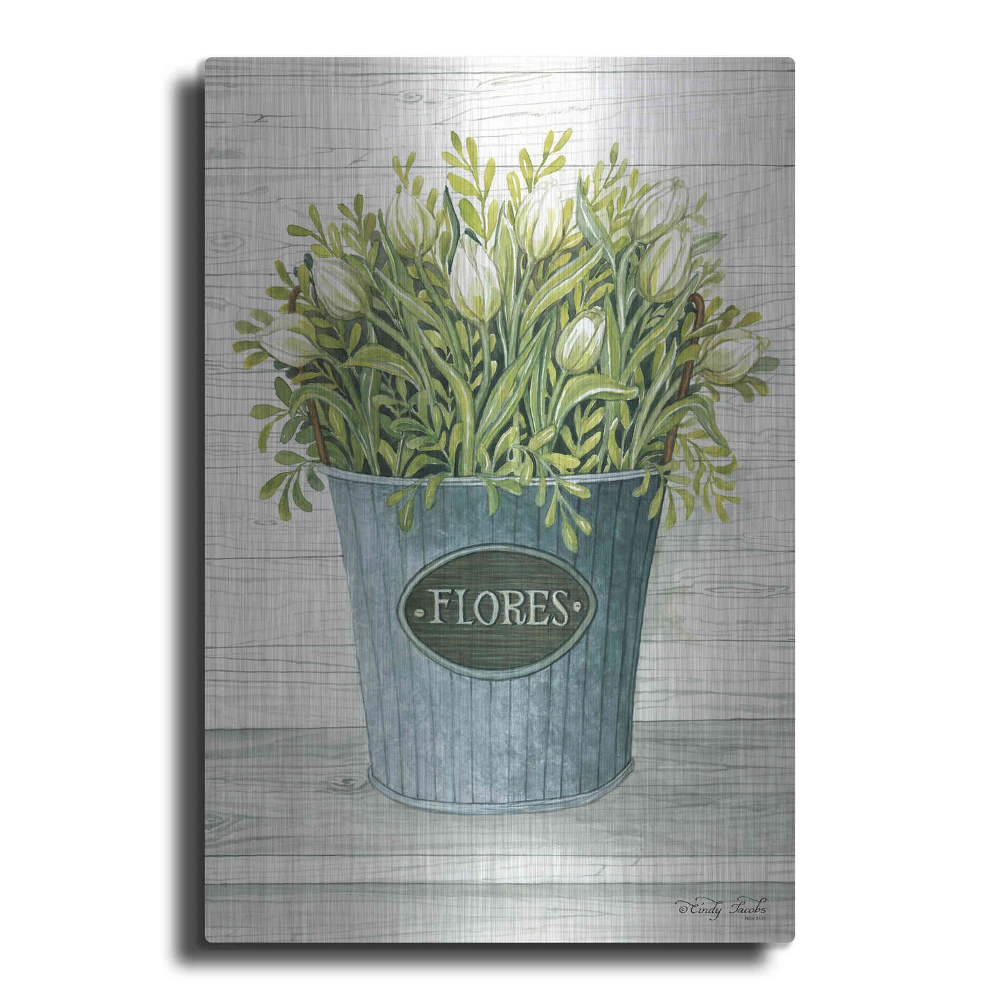 Luxe Metal Art 'Today's Picks' by Cindy Jacobs, Metal Wall Art