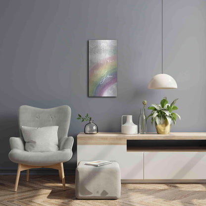 Luxe Metal Art 'Be Brave' by Cindy Jacobs, Metal Wall Art,12x24