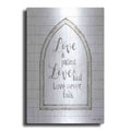 Luxe Metal Art 'Love is Patient Arch' by Cindy Jacobs, Metal Wall Art