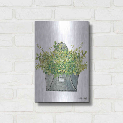 Luxe Metal Art 'Love Wall Box' by Cindy Jacobs, Metal Wall Art,12x16