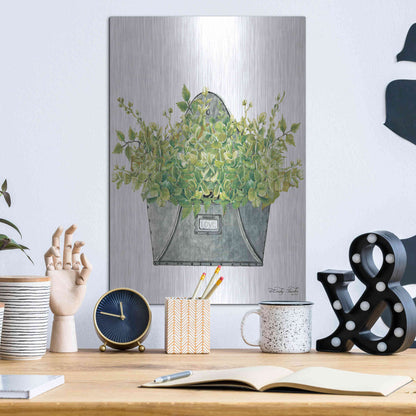 Luxe Metal Art 'Love Wall Box' by Cindy Jacobs, Metal Wall Art,12x16