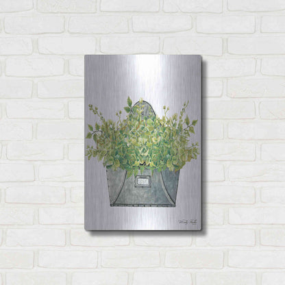 Luxe Metal Art 'Love Wall Box' by Cindy Jacobs, Metal Wall Art,16x24