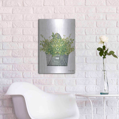 Luxe Metal Art 'Love Wall Box' by Cindy Jacobs, Metal Wall Art,16x24