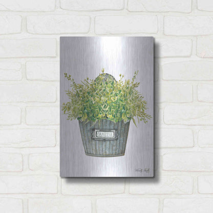 Luxe Metal Art 'Grateful Wall Box' by Cindy Jacobs, Metal Wall Art,12x16