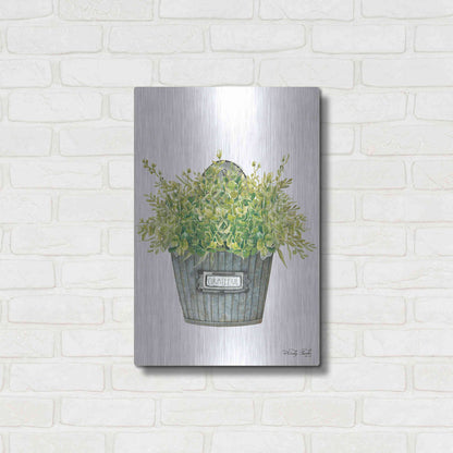 Luxe Metal Art 'Grateful Wall Box' by Cindy Jacobs, Metal Wall Art,16x24