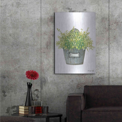 Luxe Metal Art 'Grateful Wall Box' by Cindy Jacobs, Metal Wall Art,24x36