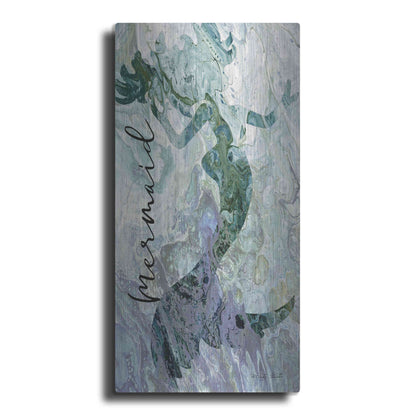 Luxe Metal Art 'Mermaid' by Cindy Jacobs, Metal Wall Art