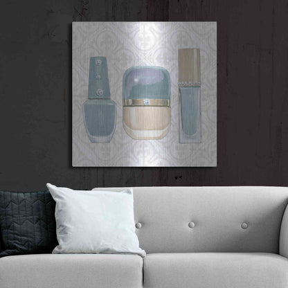 Luxe Metal Art 'Must Have Fashion IV' by Emily Adams, Metal Wall Art,36x36