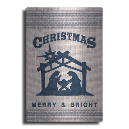 Luxe Metal Art 'Christmas Merry & Bright' by Cindy Jacobs, Metal Wall Art
