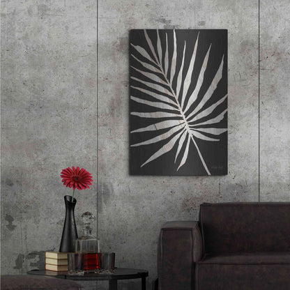 Luxe Metal Art 'Palm Frond Wood Grain IV' by Cindy Jacobs, Metal Wall Art,24x36