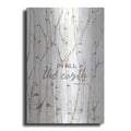 Luxe Metal Art 'In All the Earth' by Cindy Jacobs, Metal Wall Art