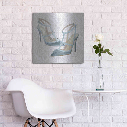 Luxe Metal Art 'Must Have Fashion II' by Emily Adams, Metal Wall Art,24x24