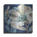 Luxe Metal Art 'Indigold IV Navy' by Lisa Audit, Metal Wall Art,