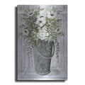 Luxe Metal Art 'Galvanized Fleurs' by Cindy Jacobs, Metal Wall Art