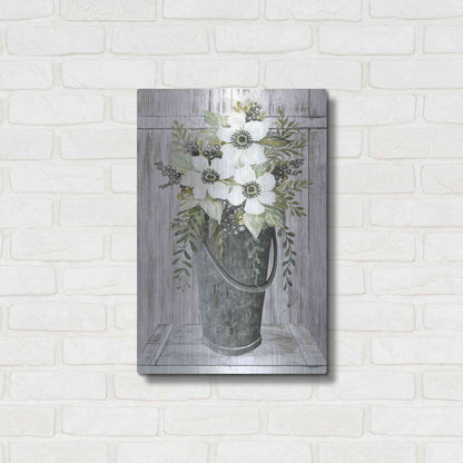 Luxe Metal Art 'Le Marche' by Cindy Jacobs, Metal Wall Art,16x24