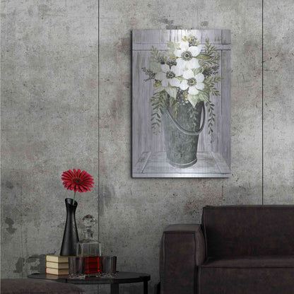 Luxe Metal Art 'Le Marche' by Cindy Jacobs, Metal Wall Art,24x36