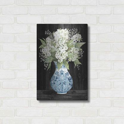 Luxe Metal Art 'Hydrangea Elegance' by Cindy Jacobs, Metal Wall Art,16x24