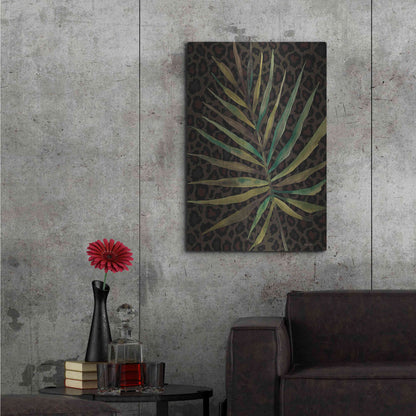Luxe Metal Art 'Areca Leaf' by Cindy Jacobs, Metal Wall Art,24x36