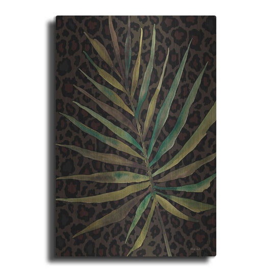 Luxe Metal Art 'Areca Leaf' by Cindy Jacobs, Metal Wall Art