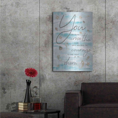 Luxe Metal Art 'You Can Never...' by Cindy Jacobs, Metal Wall Art,24x36