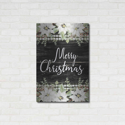 Luxe Metal Art 'Merry Christmas' by Cindy Jacobs, Metal Wall Art,24x36