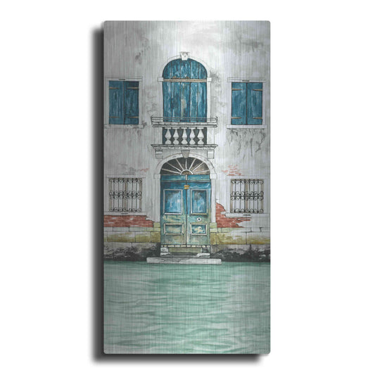 Luxe Metal Art 'Grand Canal II' by Cindy Jacobs, Metal Wall Art